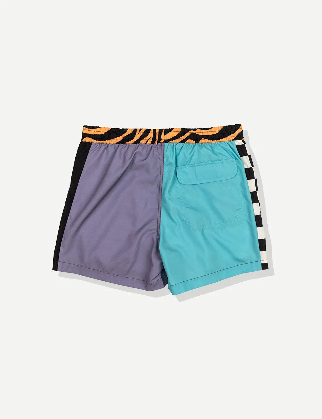 Zebra Waist Swim Short sold by Duvin Design product image thumbnail 2