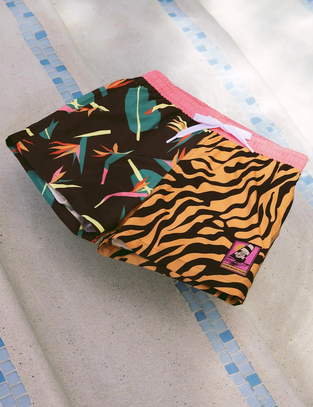 Birds Of Paradise Swim Short sold by Duvin Design product image thumbnail 5