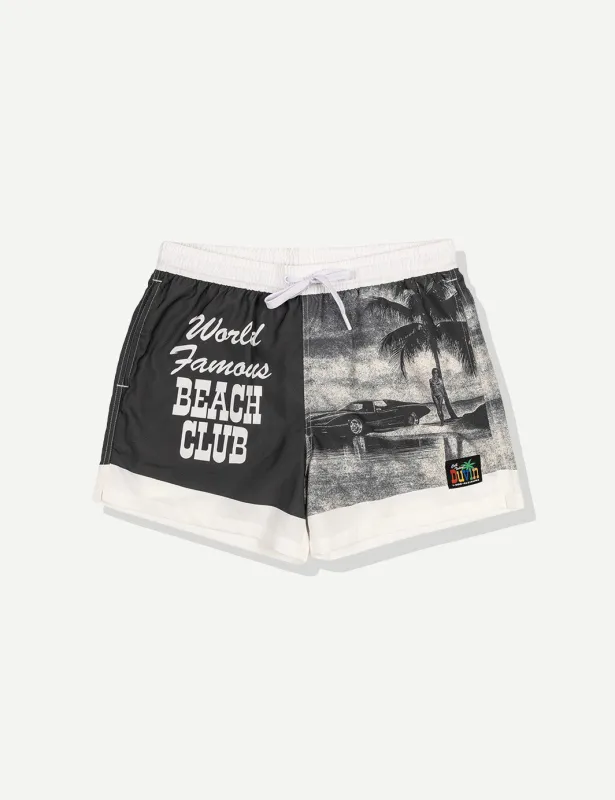 World Famous Swim Short - Black sold by Duvin Design