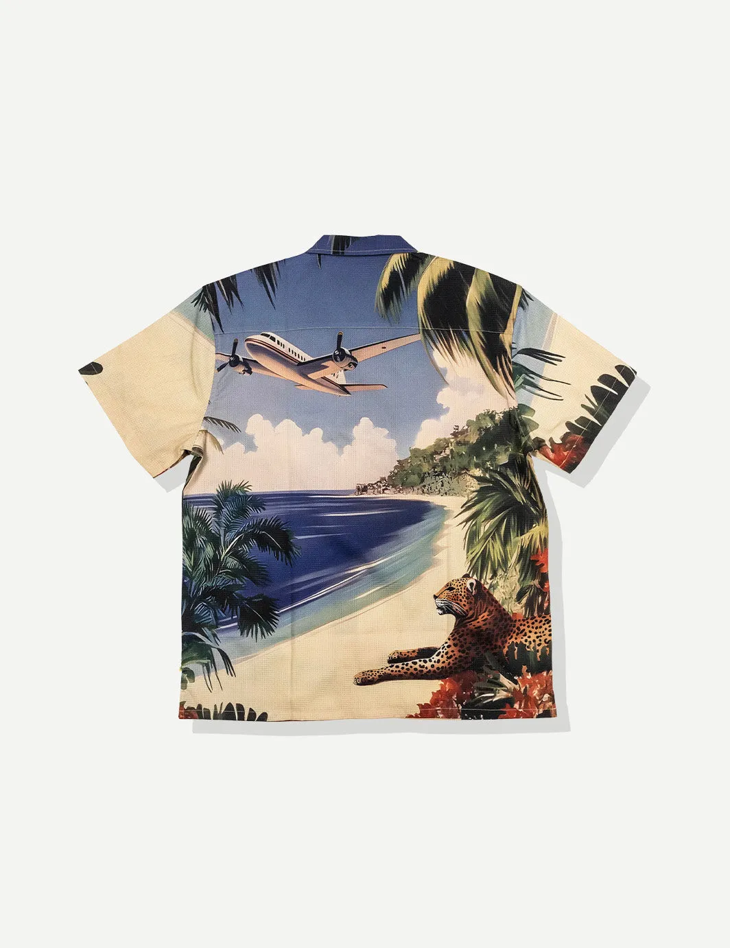 Beach Landing Leisure Stretch Buttonup sold by Duvin Design product image thumbnail 2