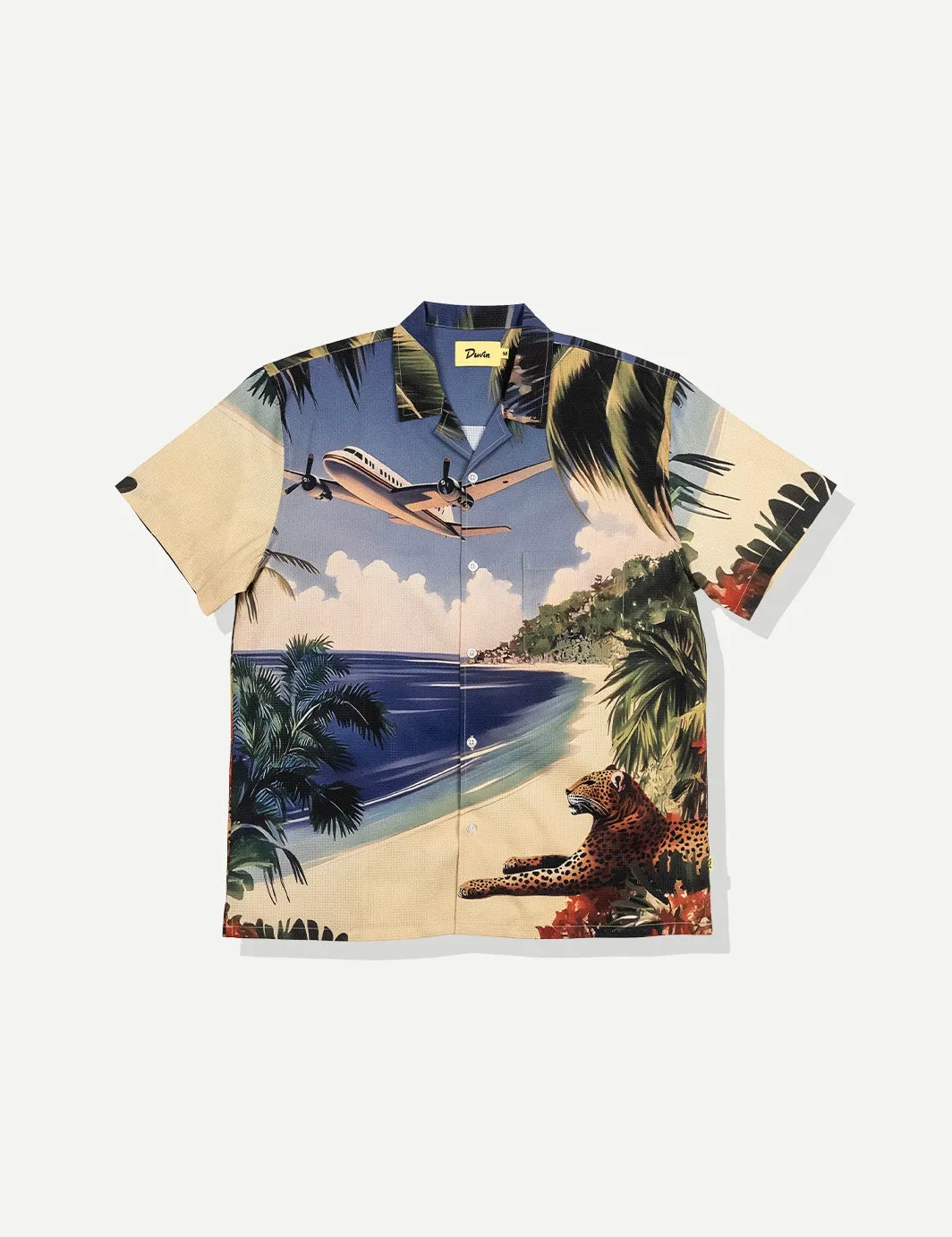 Beach Landing Leisure Stretch Buttonup sold by Duvin Design