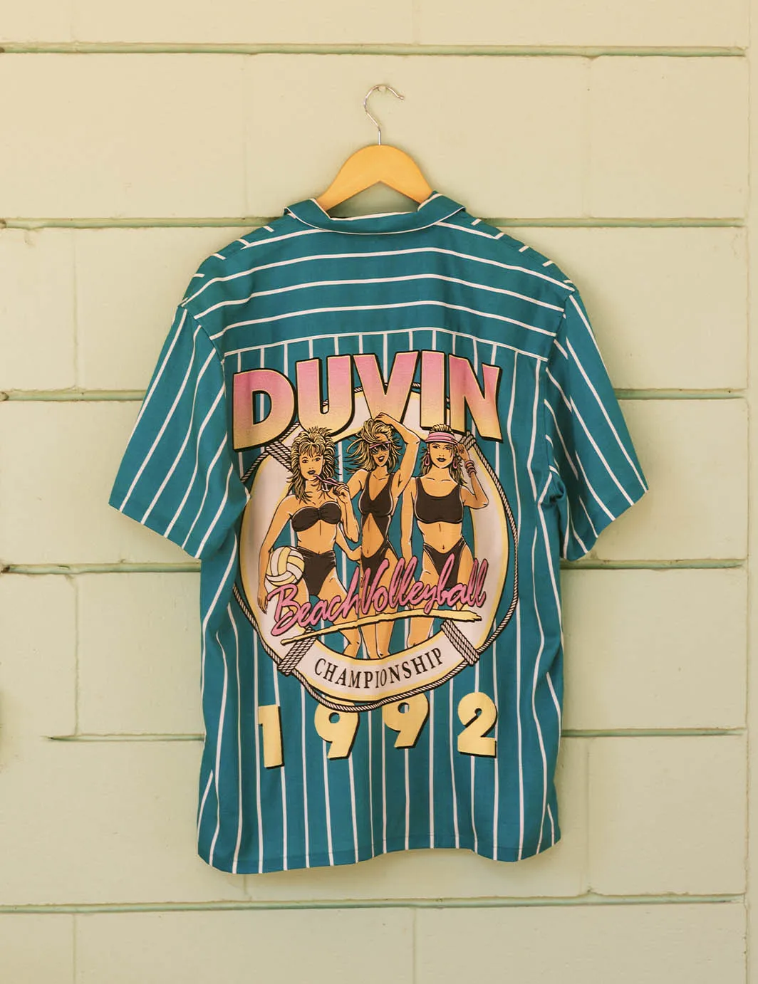 Beach Volley Buttonup sold by Duvin Design product image thumbnail 5