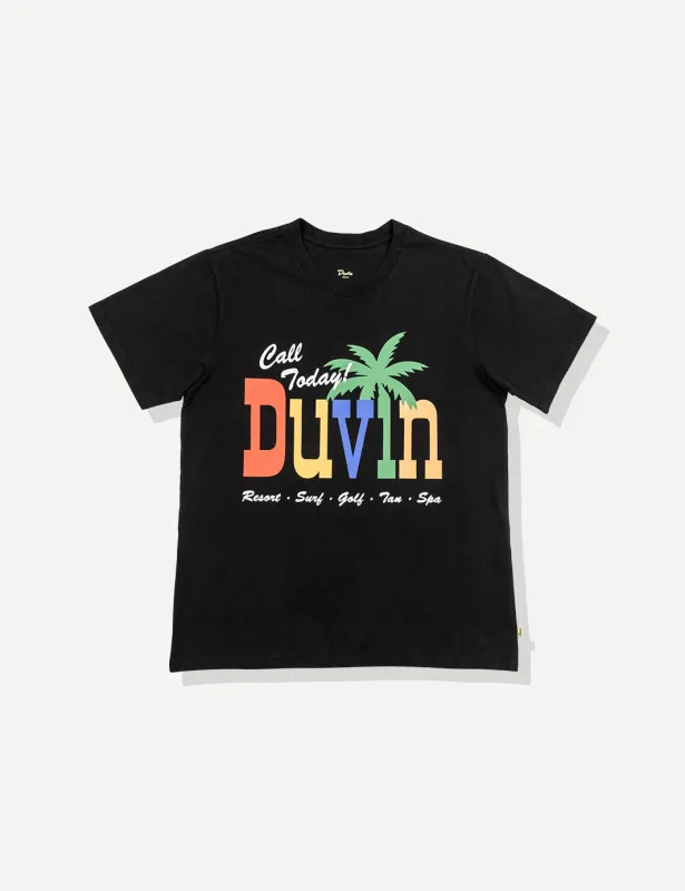 World Famous Tee - Black sold by Duvin Design