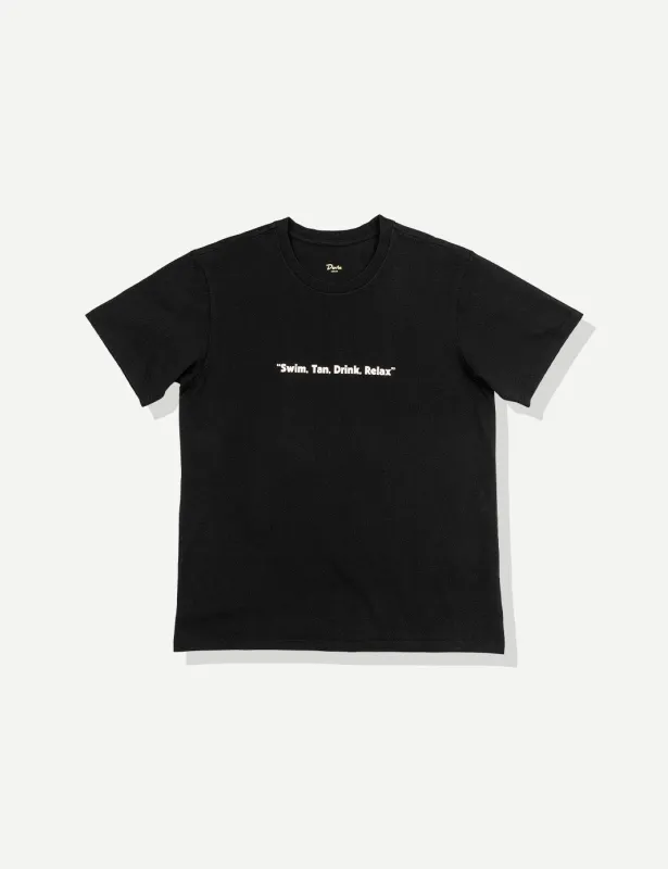 Relax Tee - Black sold by Duvin Design