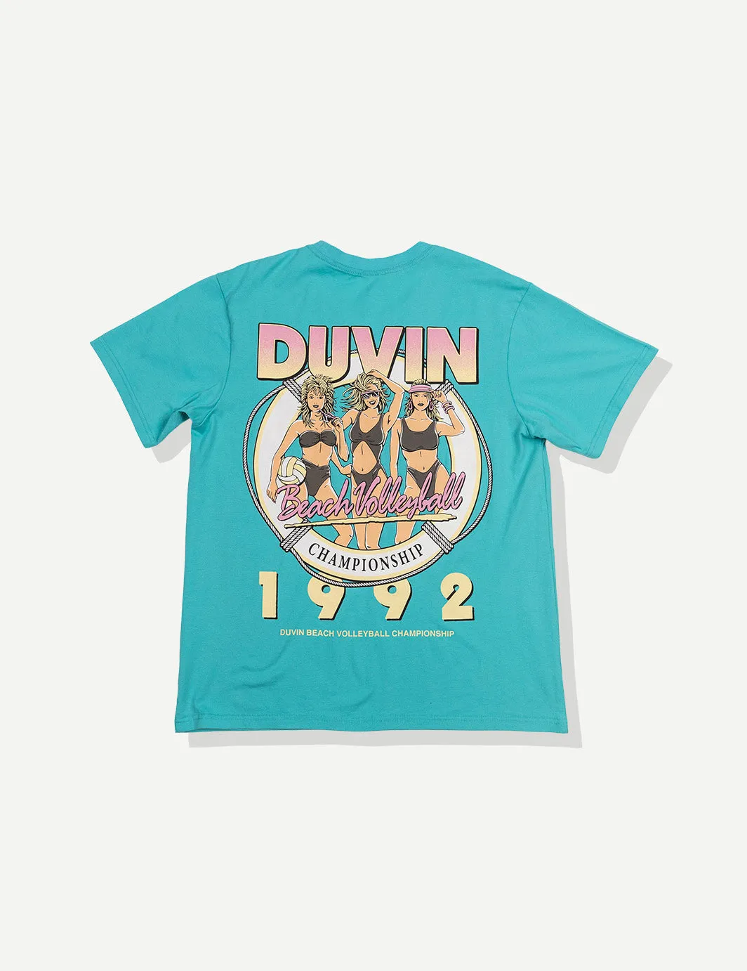 Beach Volley Tee - Marine sold by Duvin Design product image thumbnail 2