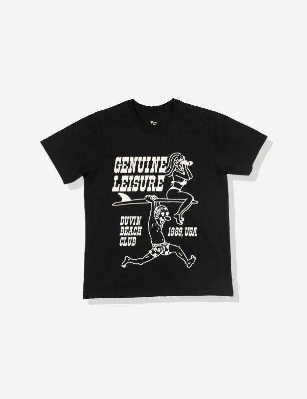 Wave Hunter Tee - Black sold by Duvin Design