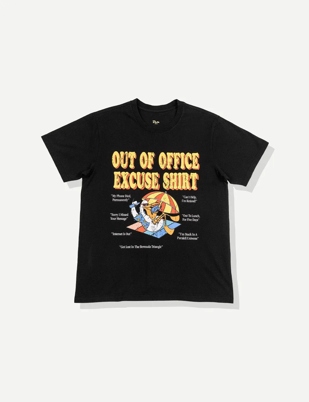 Reply Tee - Black sold by Duvin Design