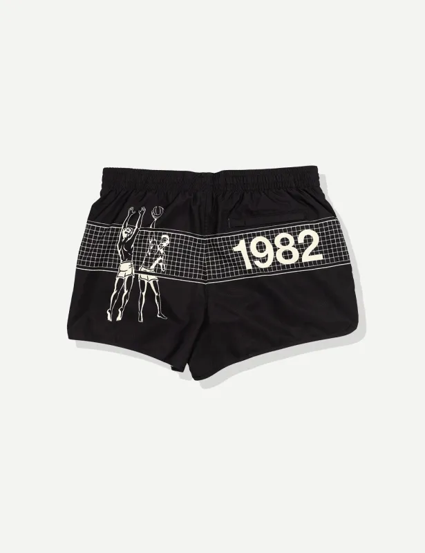 Serving Heat Tanning Swim - Black sold by Duvin Design