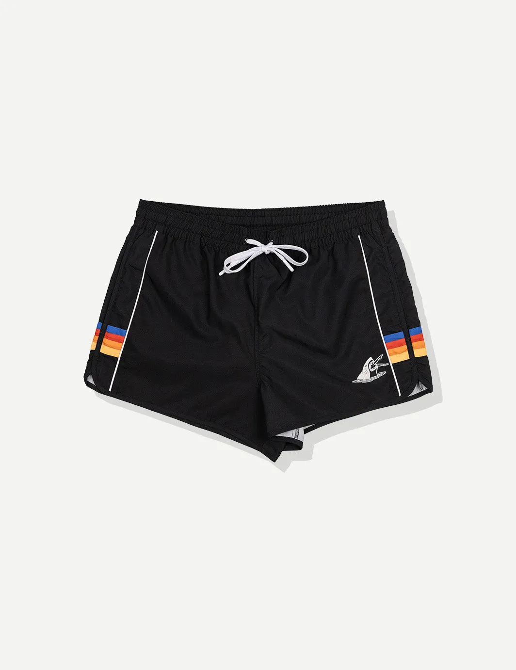 Shark Tanning Swim - Black sold by Duvin Design