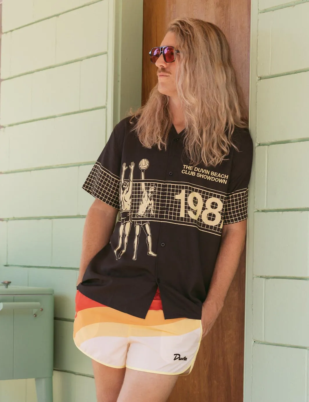 Serving Heat Buttonup - Black sold by Duvin Design product image thumbnail 2