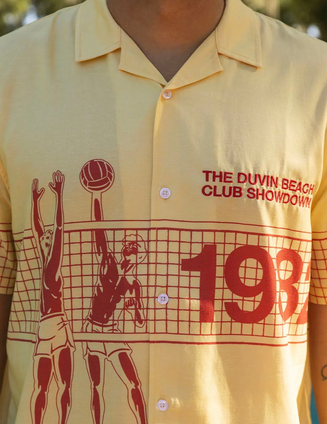 Serving Heat Buttonup - Sun sold by Duvin Design product image thumbnail 4