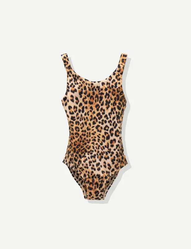 Leopard One Piece - Girls sold by Duvin Design