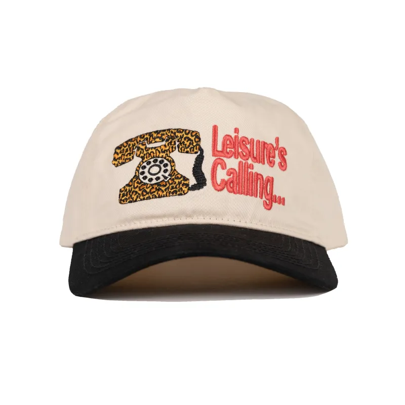 Leopard Calling Hat - Black sold by Duvin Design
