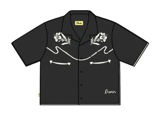 Saloon Crop Buttonup sold by Duvin Design