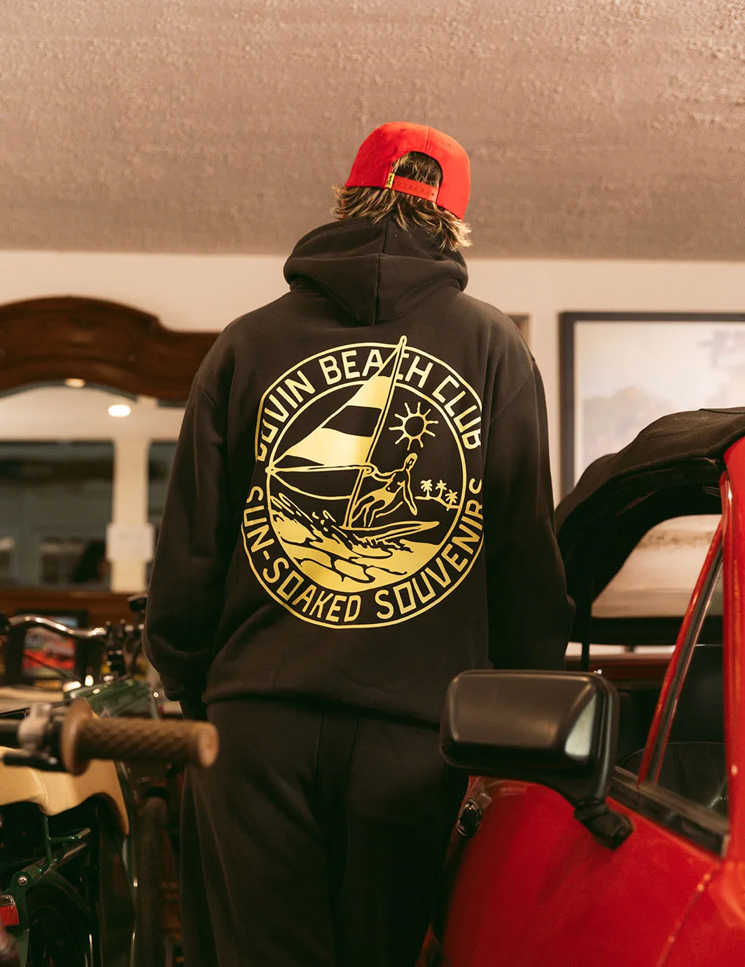 Souvenir Hoodie - Black sold by Duvin Design product image thumbnail 5