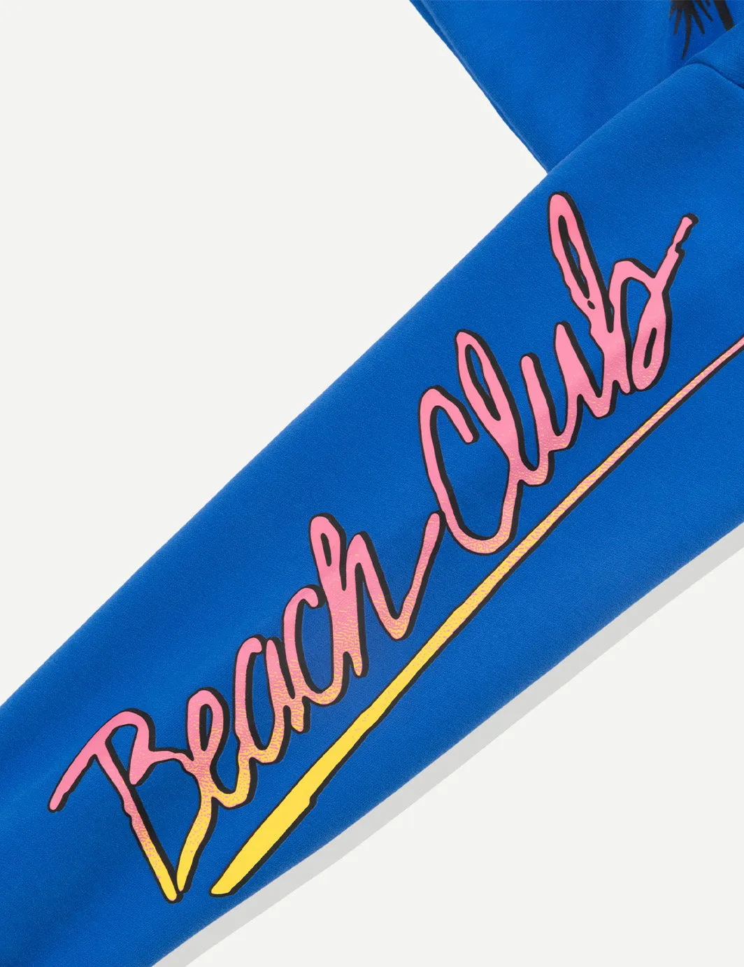 Beach Club Crew Fleece - Blue sold by Duvin Design product image thumbnail 3