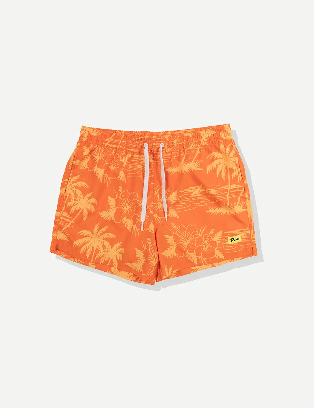 Breeze Swim Short - Orange sold by Duvin Design