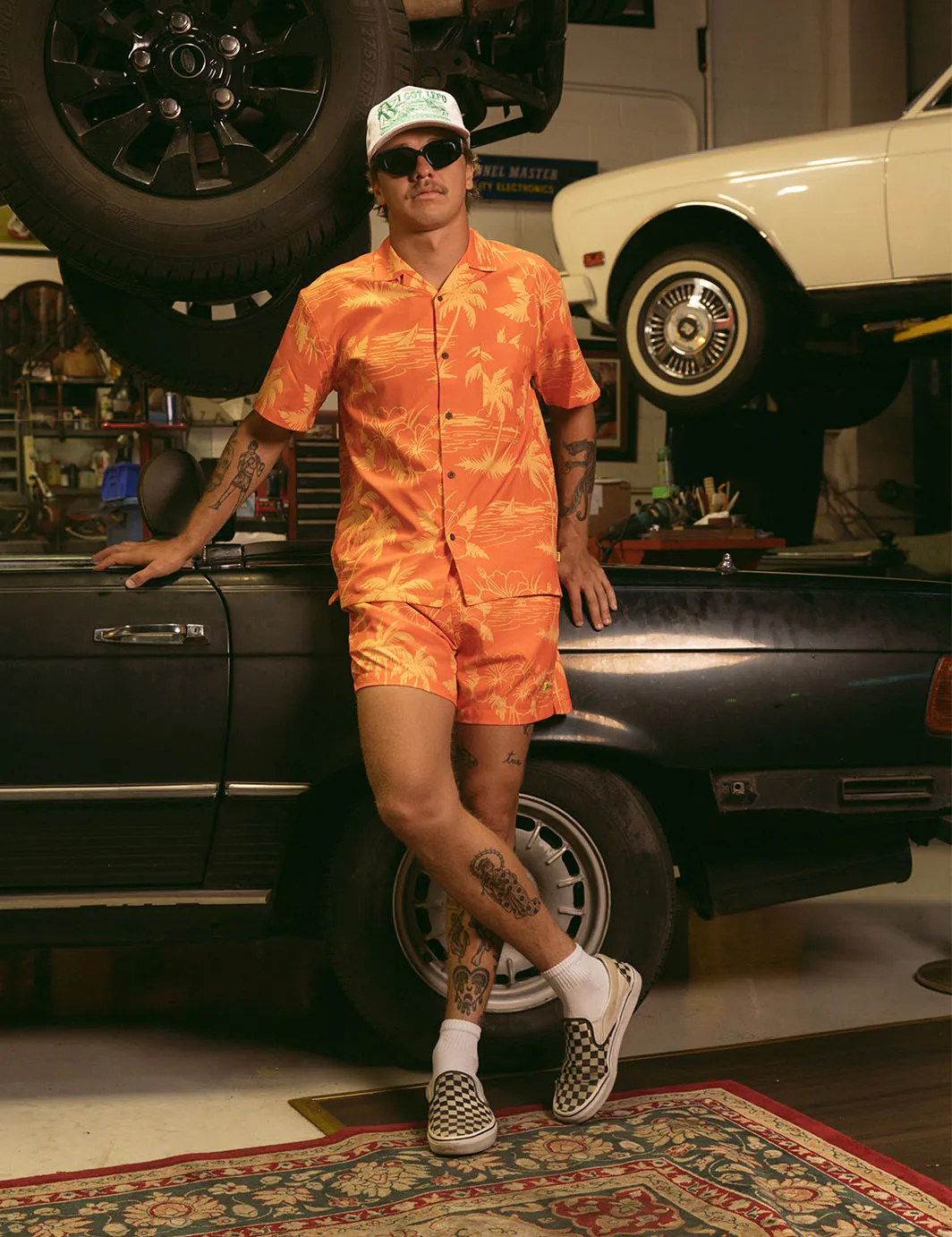 Breeze Swim Short - Orange sold by Duvin Design product image thumbnail 3