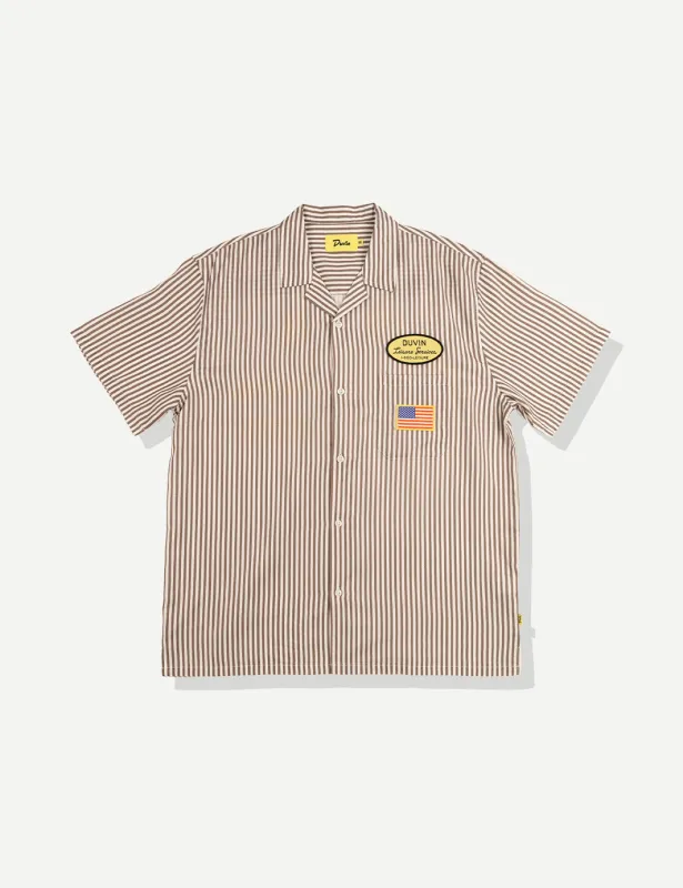 Worker Buttonup - Brown sold by Duvin Design