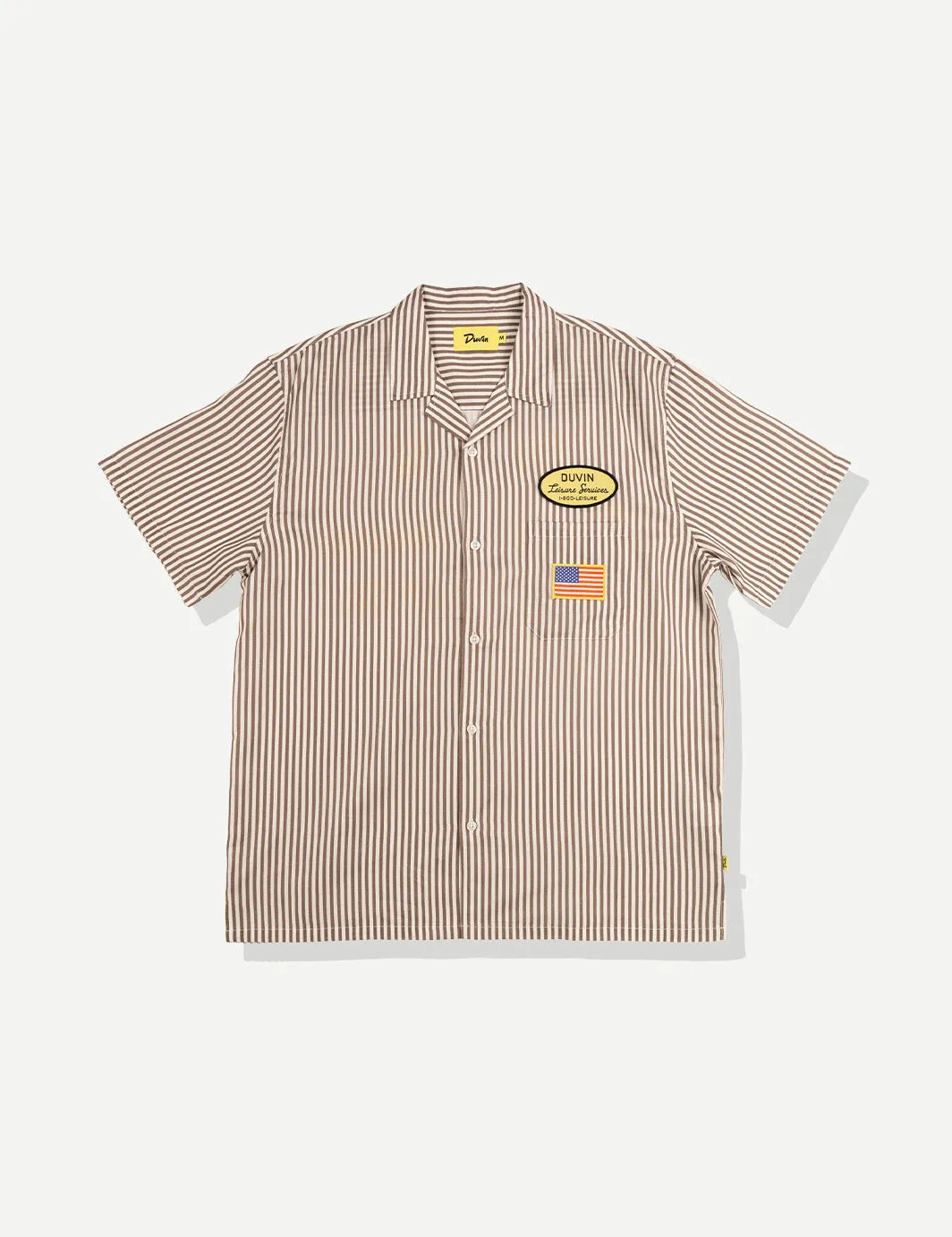 Worker Buttonup - Brown sold by Duvin Design