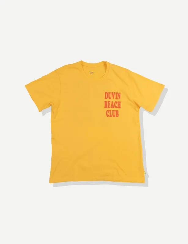Hot Sun Tee - Yellow sold by Duvin Design
