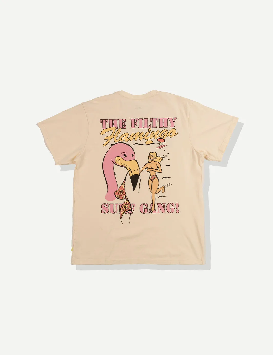 Flamingo Tee - Antique sold by Duvin Design product image thumbnail 2