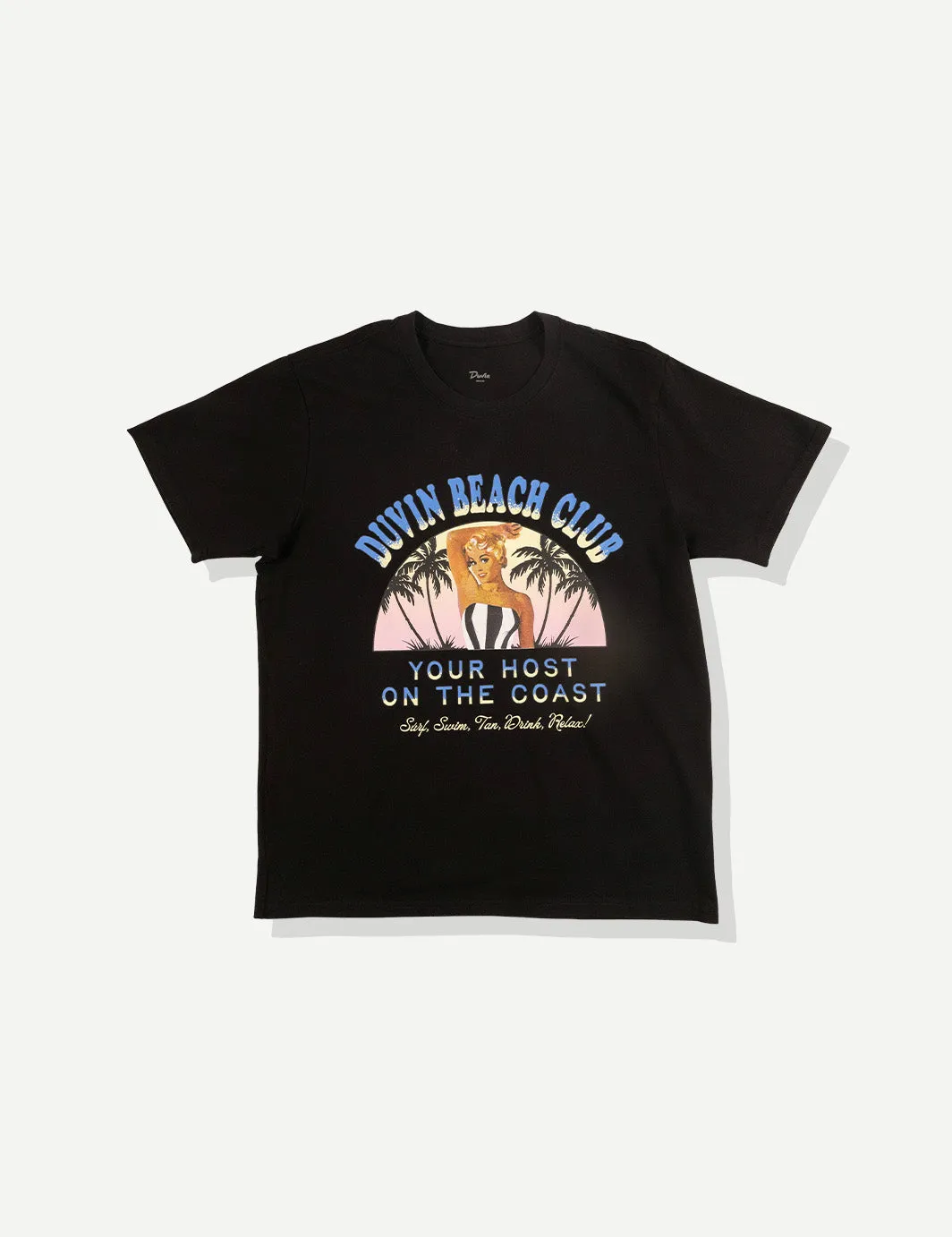 Host Tee - Black sold by Duvin Design