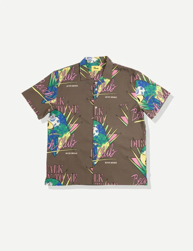 Talk Dirty Stretch Buttonup sold by Duvin Design