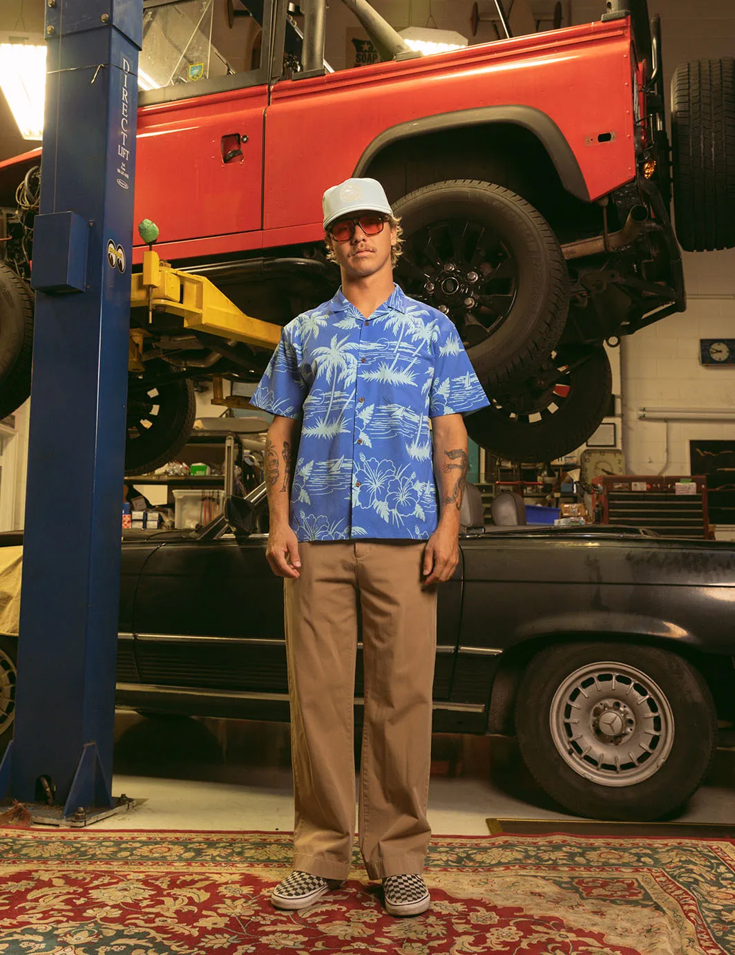 Breeze Stretch Buttonup - Blue sold by Duvin Design product image thumbnail 3