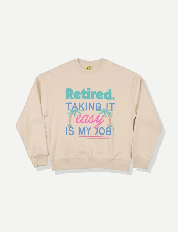 Good Times Crew Fleece - Antique 2.0 sold by Duvin Design