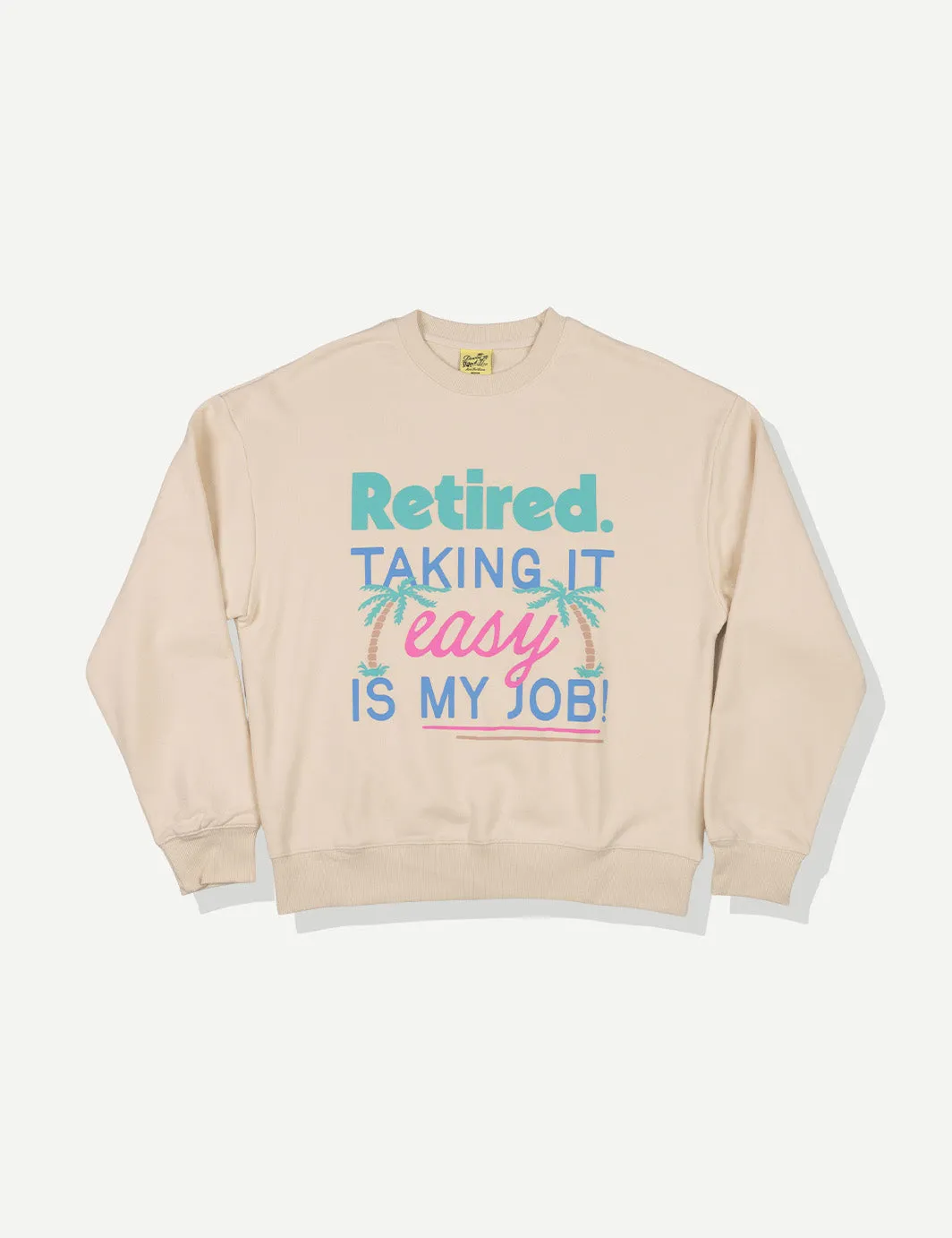 Good Times Crew Fleece - Antique 2.0 sold by Duvin Design