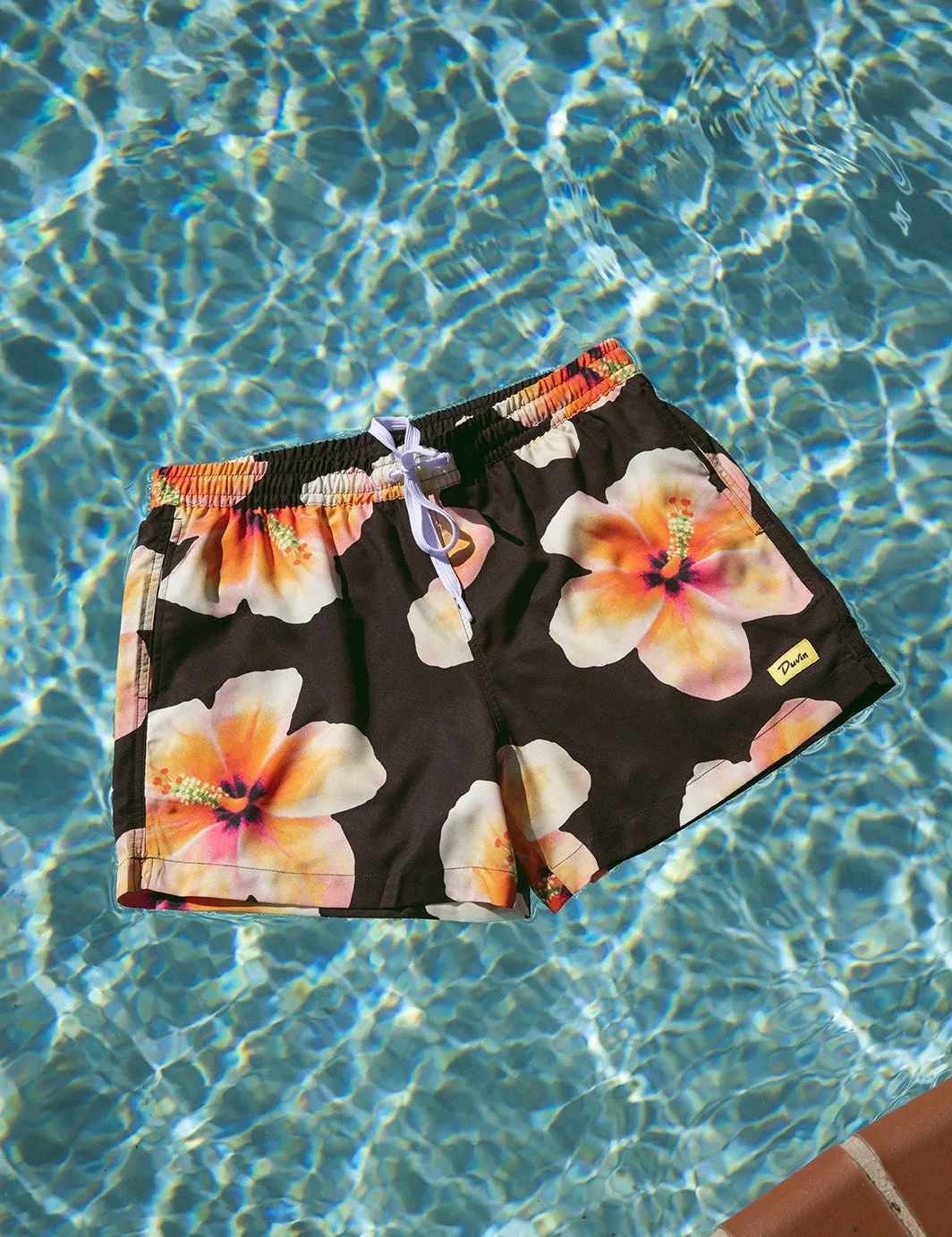 Bloom Swim Short - Black sold by Duvin Design product image thumbnail 3