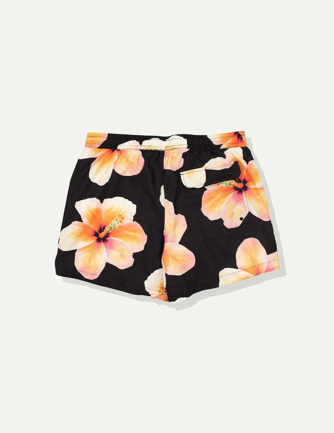 Bloom Swim Short - Black sold by Duvin Design product image thumbnail 2