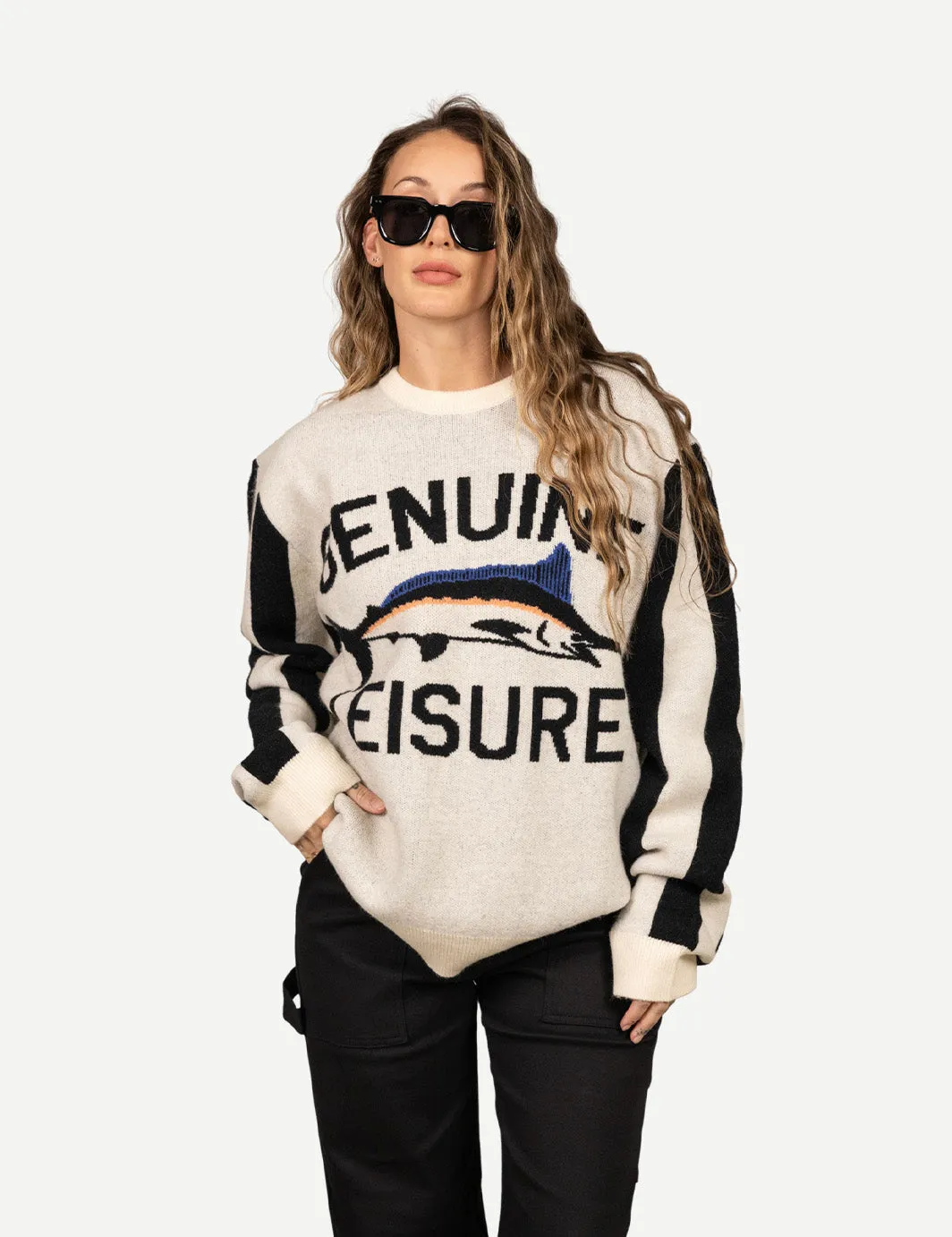 Leisure Sport Crew Knit sold by Duvin Design product image thumbnail 5