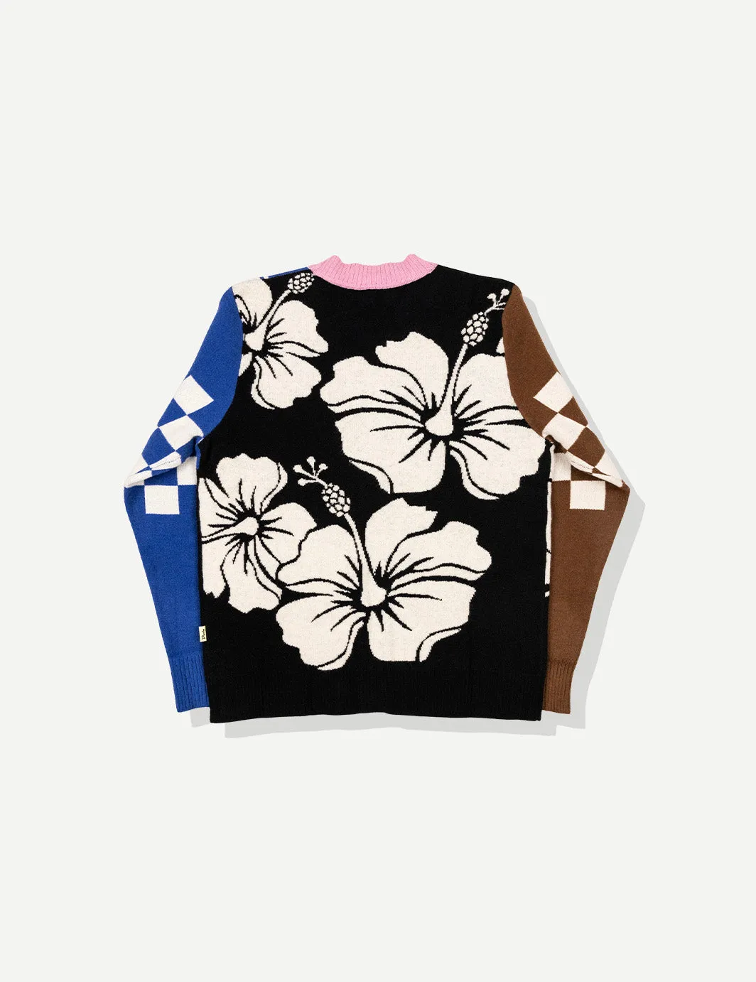 Hibiscus Stripe Knit Cardigan sold by Duvin Design product image thumbnail 2