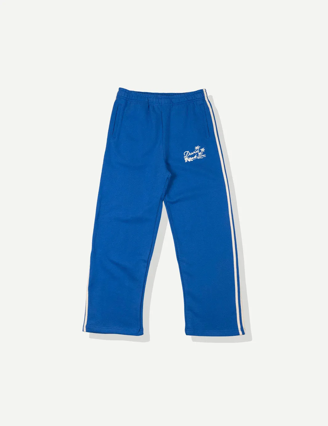 Oasis Wide Leg Sweatpant - Blue sold by Duvin Design
