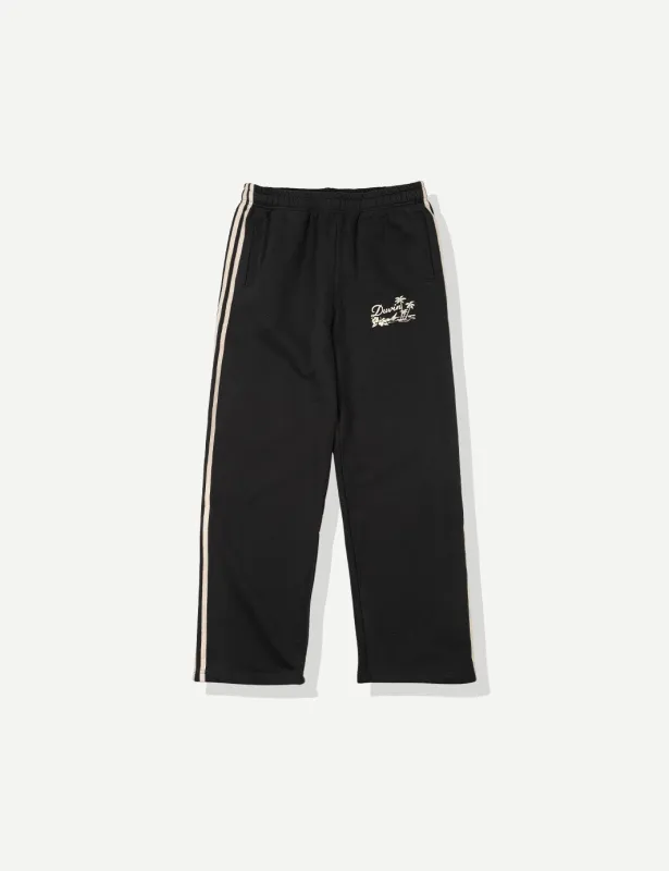 Oasis Wide Leg Sweatpant - Black sold by Duvin Design