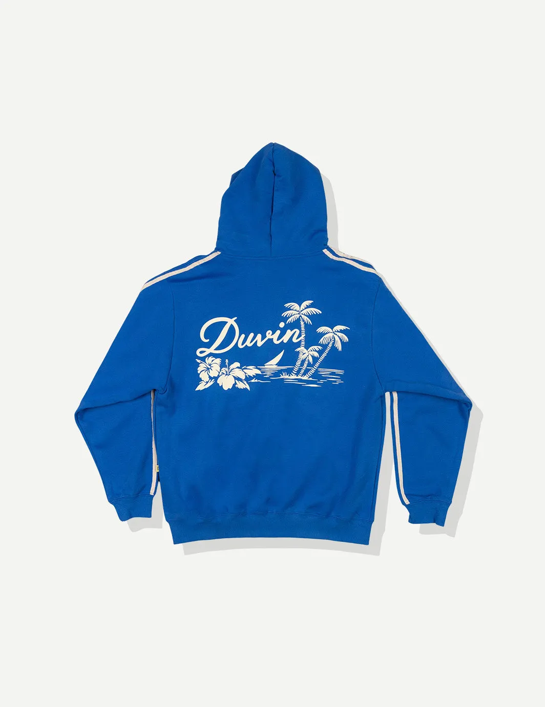 Duvin Oasis Full Zip Hoodie - Blue sold by Duvin Design product image thumbnail 2