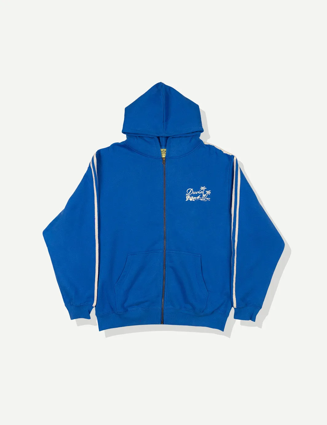Duvin Oasis Full Zip Hoodie - Blue sold by Duvin Design