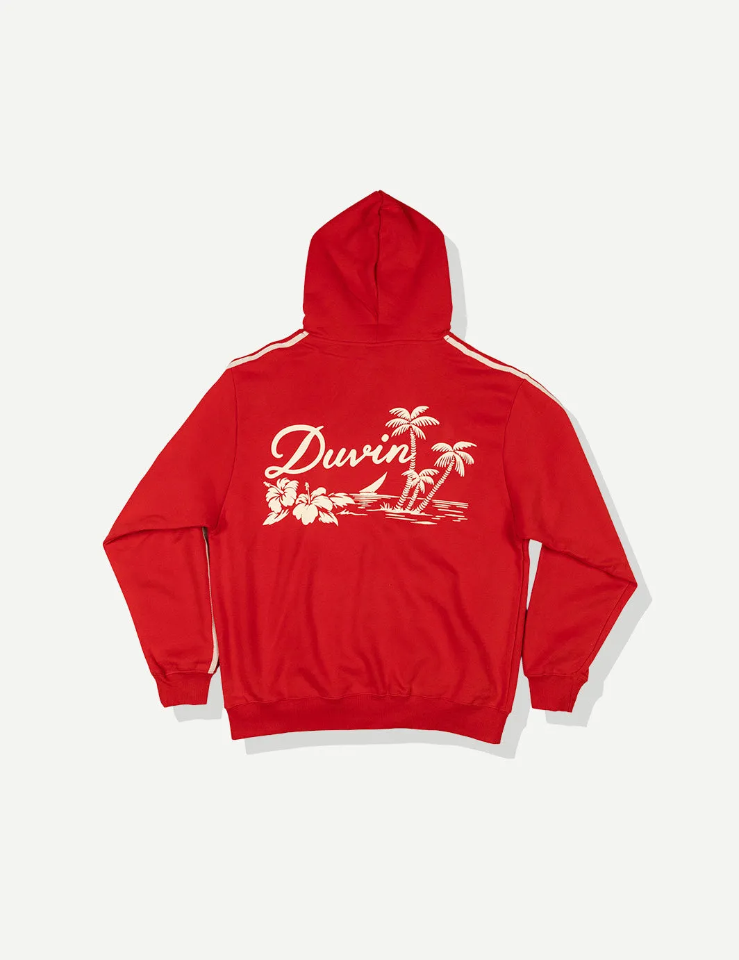 Duvin Oasis Full Zip Hoodie - Red sold by Duvin Design product image thumbnail 2