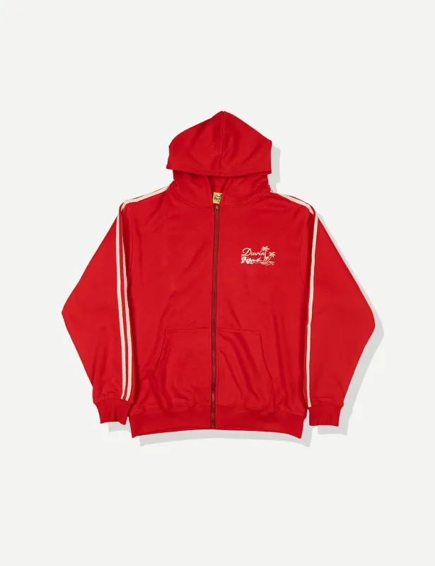Duvin Oasis Full Zip Hoodie - Red sold by Duvin Design