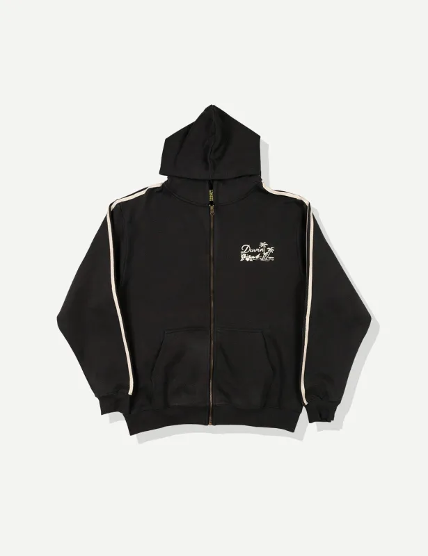 Duvin Oasis Full Zip Hoodie - Black sold by Duvin Design