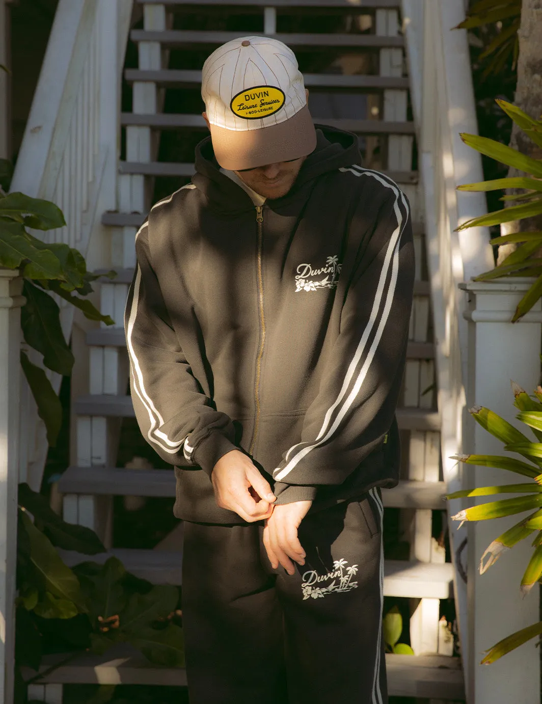 Duvin Oasis Full Zip Hoodie - Black sold by Duvin Design product image thumbnail 4