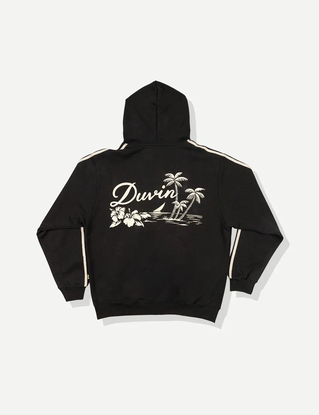 Duvin Oasis Full Zip Hoodie - Black sold by Duvin Design product image thumbnail 2