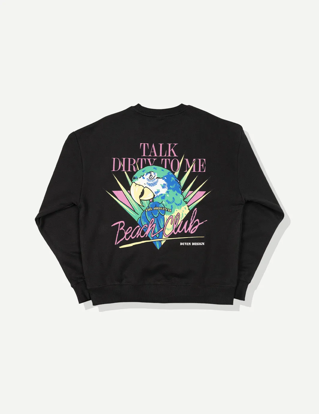Talk Dirty Crew Fleece sold by Duvin Design product image thumbnail 2