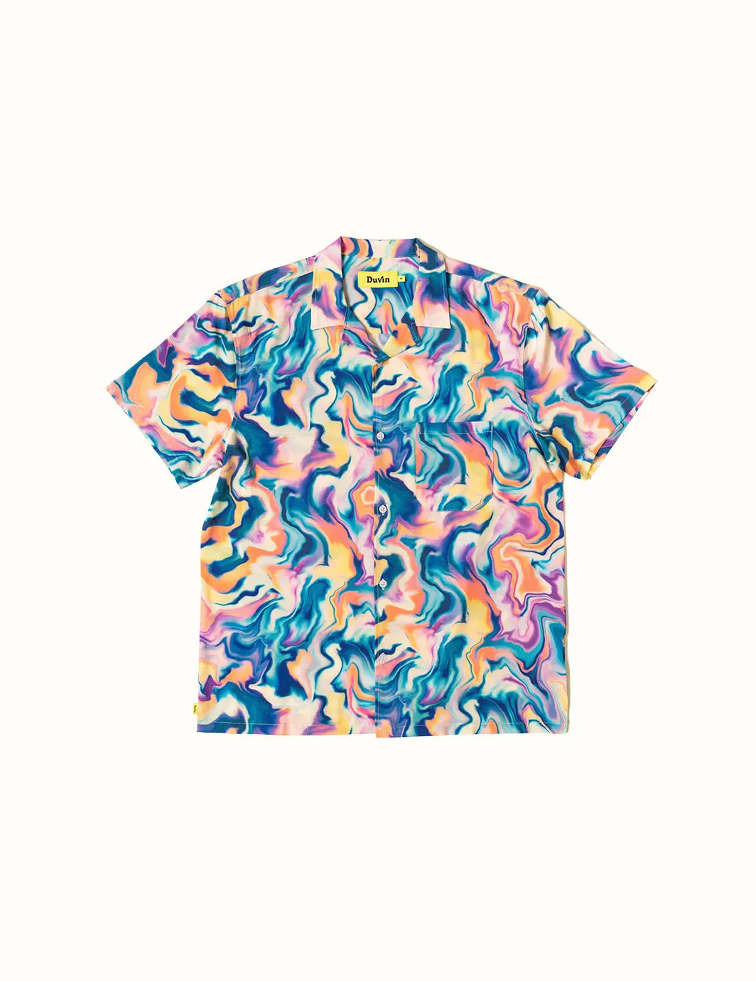 Marble Buttonup - Lightweight Stretch sold by Duvin Design