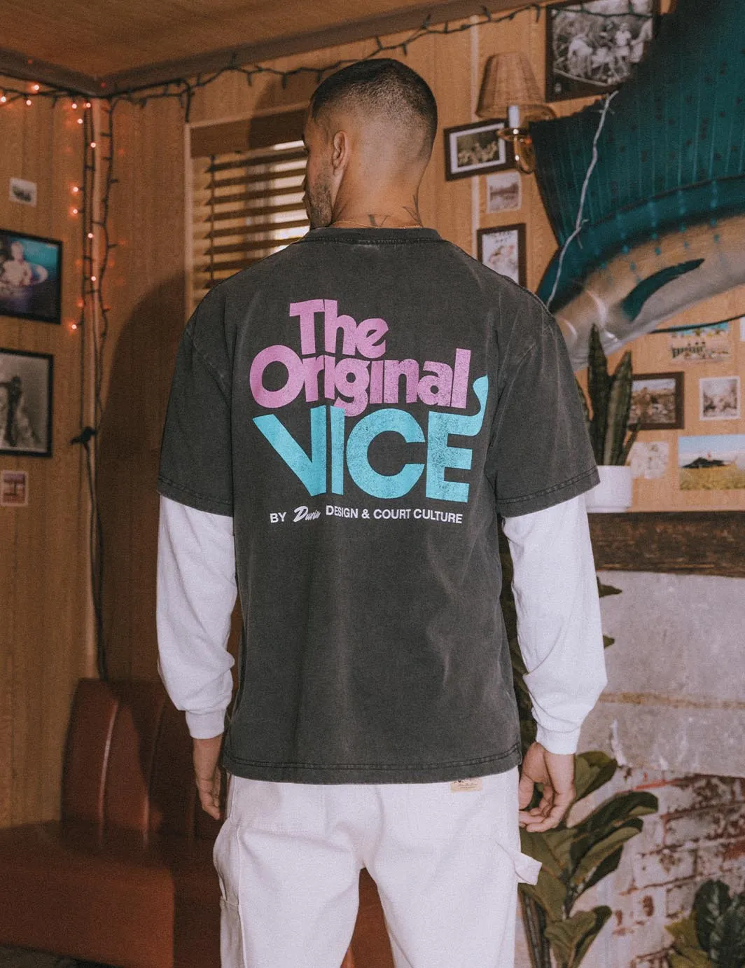 Miami Heat x Duvin Original Vice LS Tee sold by Duvin Design product image thumbnail 4