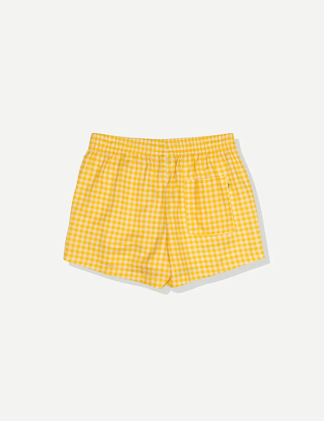 Picnic Beach Short - Yellow sold by Duvin Design product image thumbnail 2