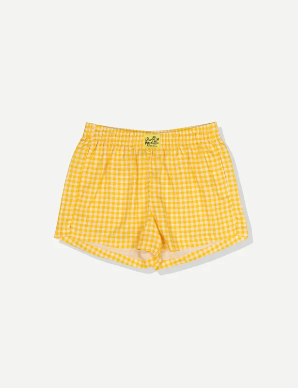 Picnic Beach Short - Yellow sold by Duvin Design