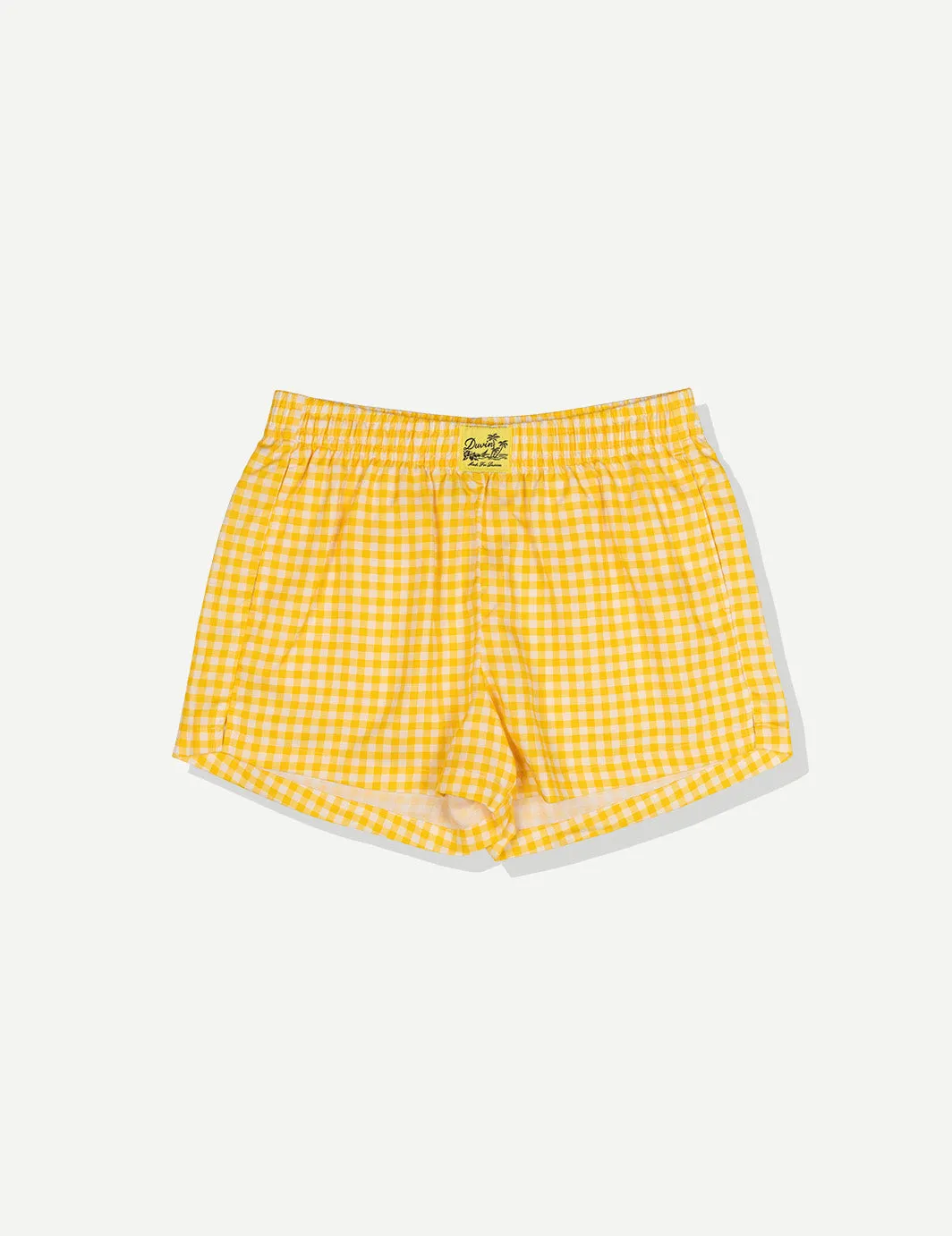Picnic Beach Short - Yellow sold by Duvin Design